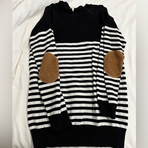 Pink blush maternity sweater